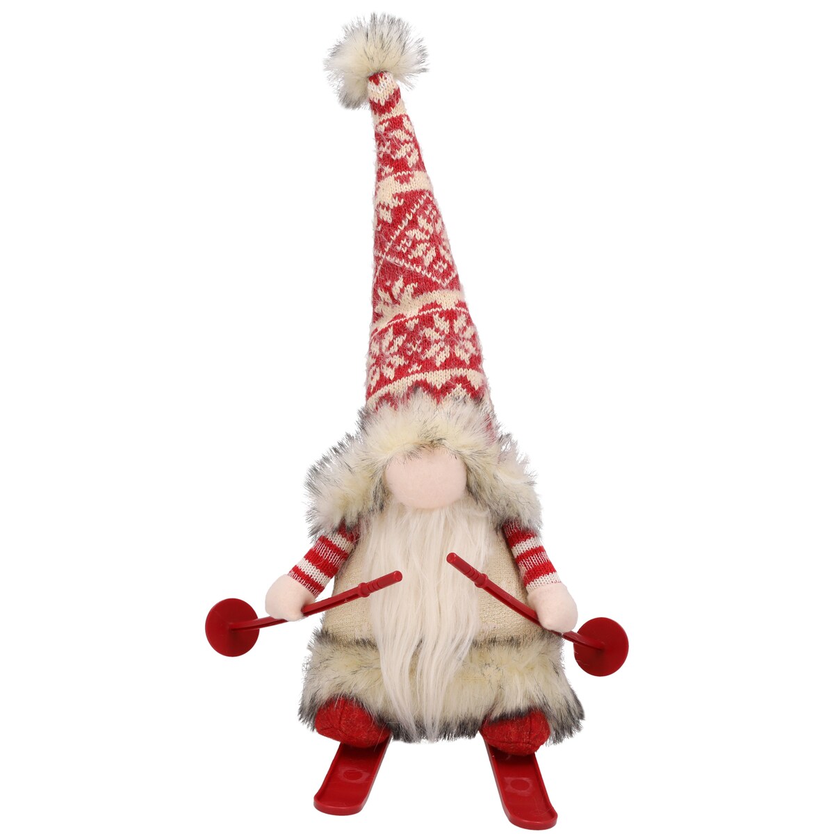 Skrzat świąteczny na sankach ozdoba na święta