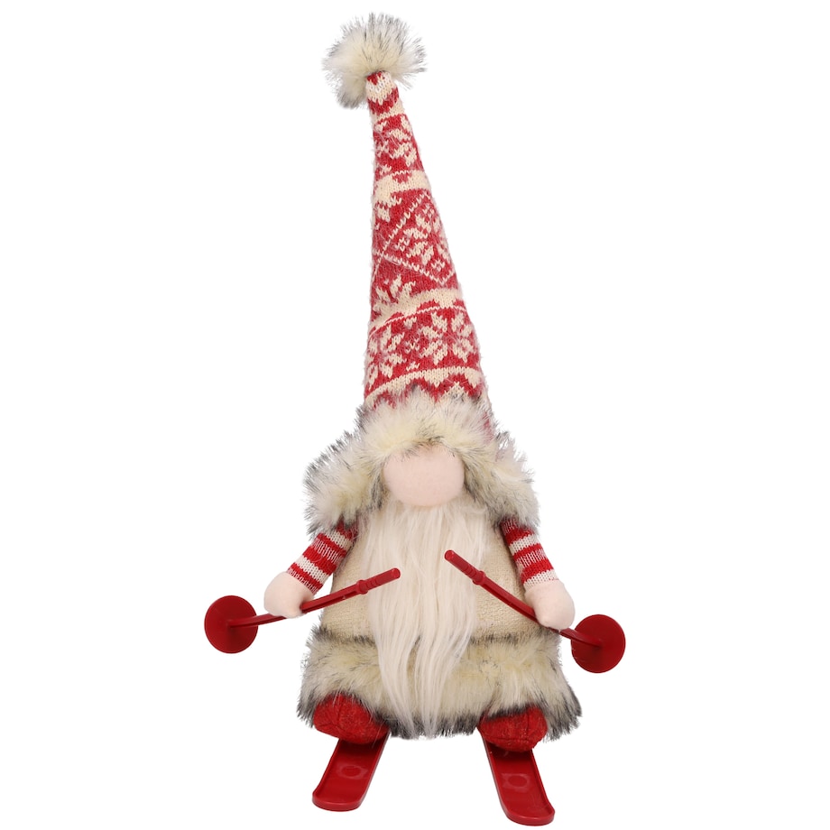 Skrzat świąteczny na sankach ozdoba na święta