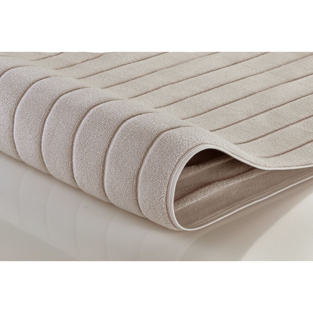 Kleine Wolke Strada Wegański Dywanik Frotte brązowy 60x100 cm ECO LIVING