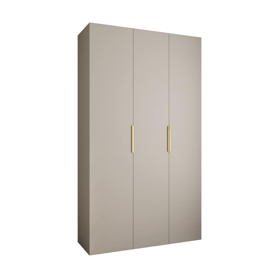 Szafa trzydrzwiowa Como 4 140 gł.40 kaszmir+złoty