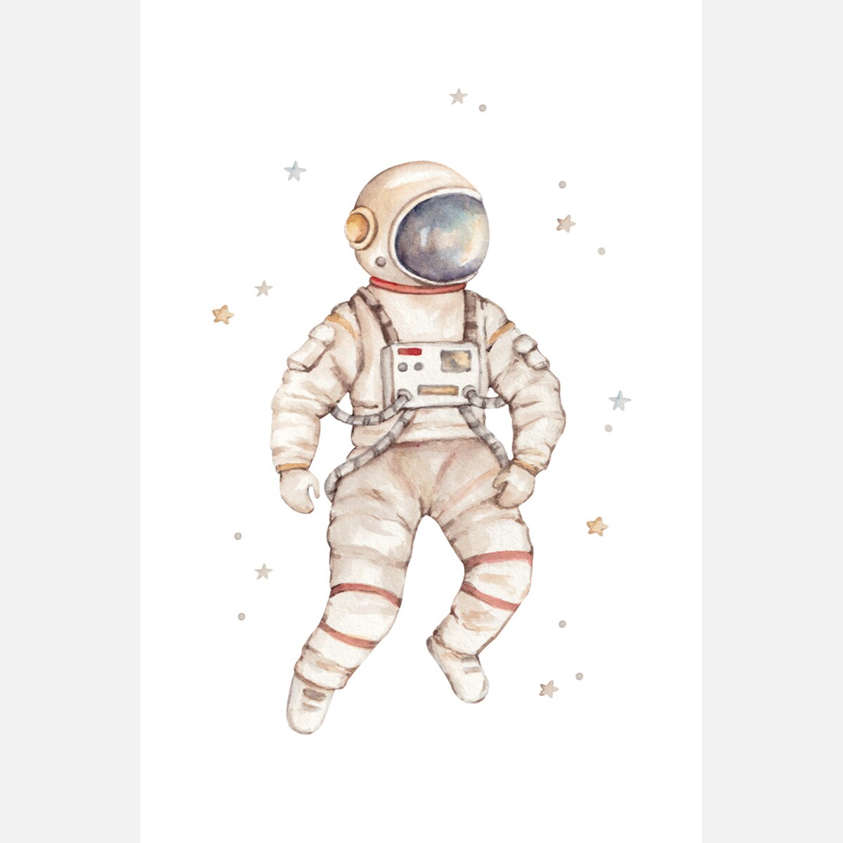 Plakat dla dzieci Astronauta 30x40