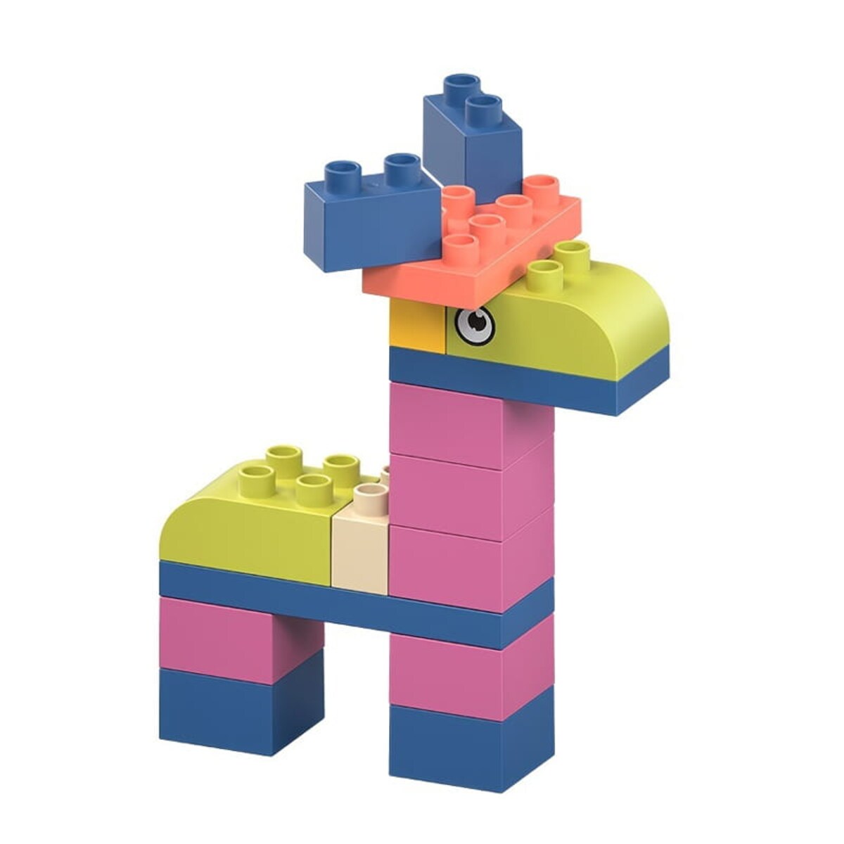 SOFT blocks - miękkie klocki konstrukcyjne 85 elementów