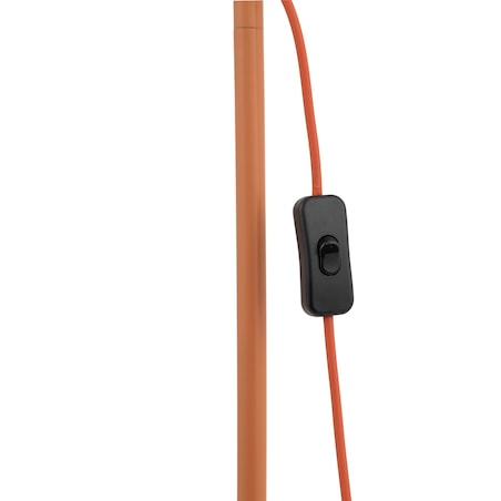 Lampa podłogowa TK Lighting CONO Salmon 16207, nowoczesna lampa stojąca