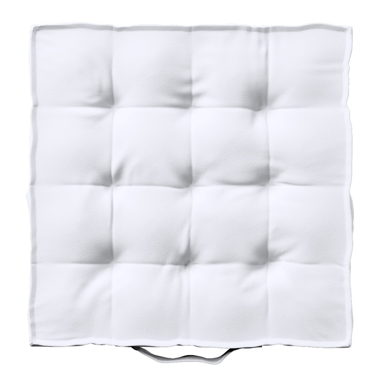 Poduszka na krzesło Kuba, śnieżnobiały, 40 x 40 x 6 cm, Crema