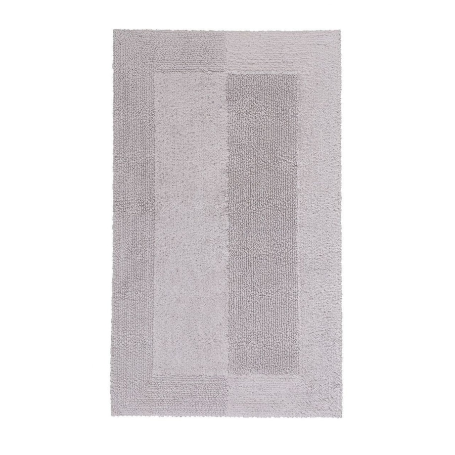 Kleine Wolke Havanna Ekologiczny Dywanik łazienkowy jasny szary 60x100 cm ECO LIVING