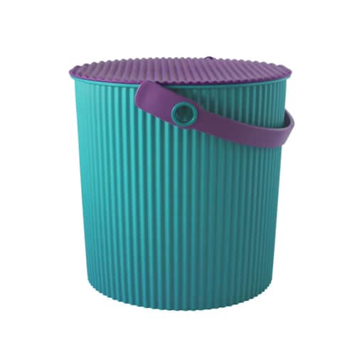 HACHIMAN OMNIOUTIL Wiadro - 10 ltr, turkusowy