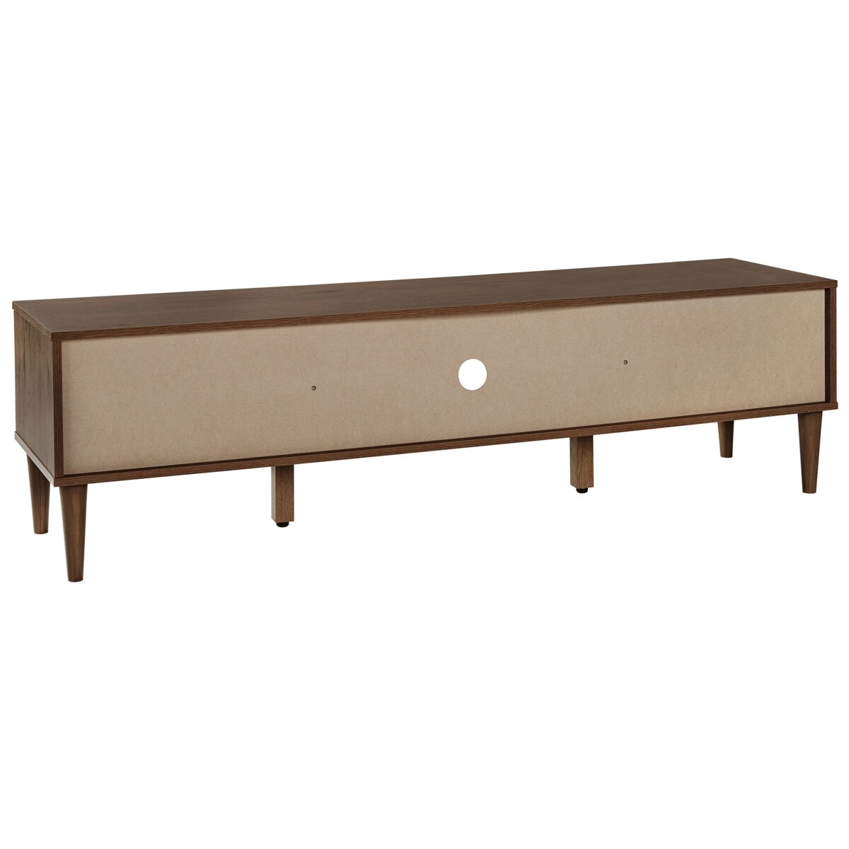 Szafka RTV ciemne drewno KAYAN