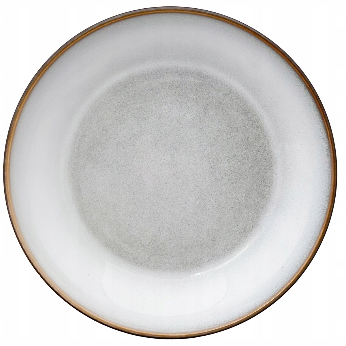 TALERZ GŁĘBOKI DO ZUPY OBIADOWY SZARY 21cm CERAMICZNY NA SZTUKI MISKA