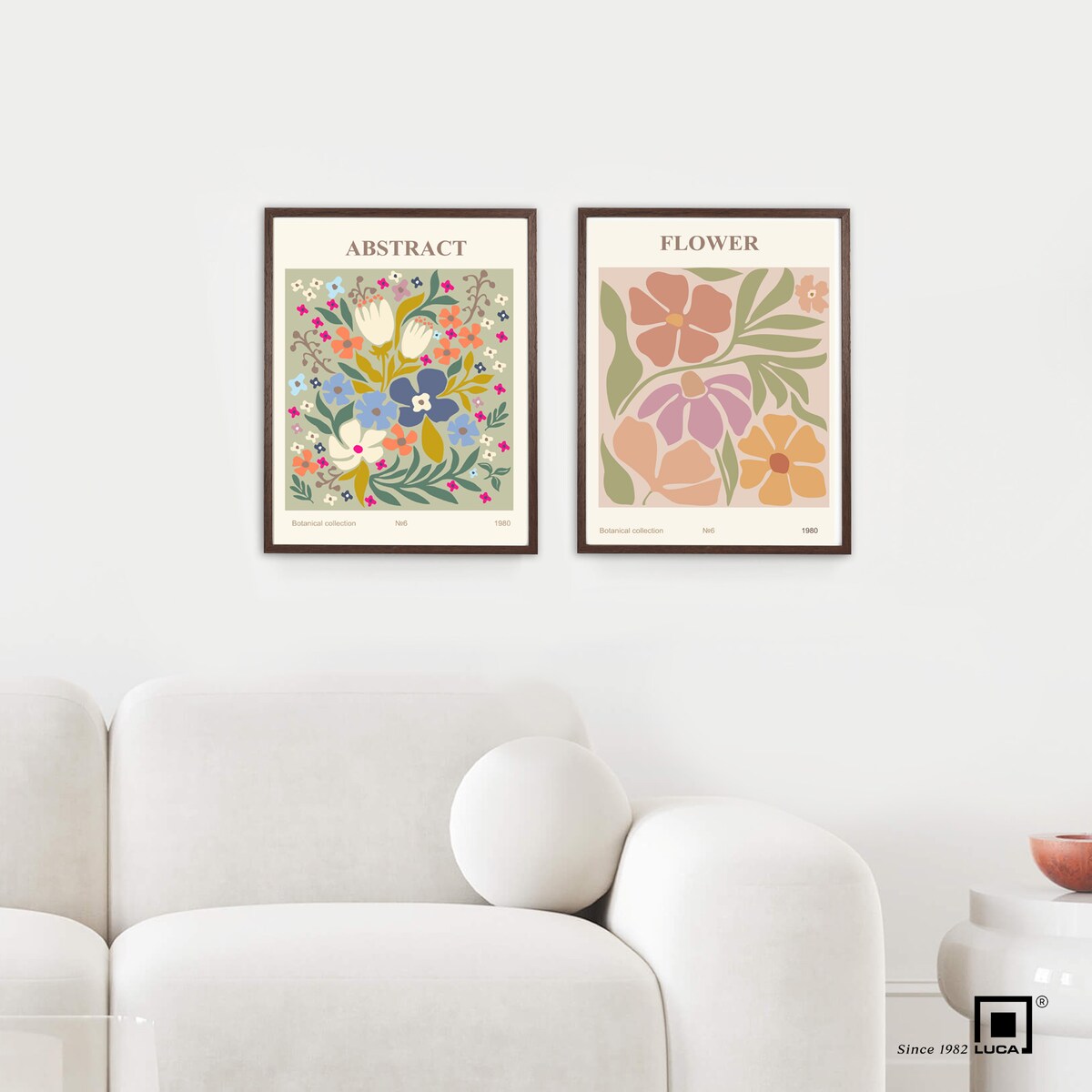 Brązowa ciemna ramka na zdjęcia 40x50 cm wisząca poziom pion rama MDF z plexi klasyczna ramka