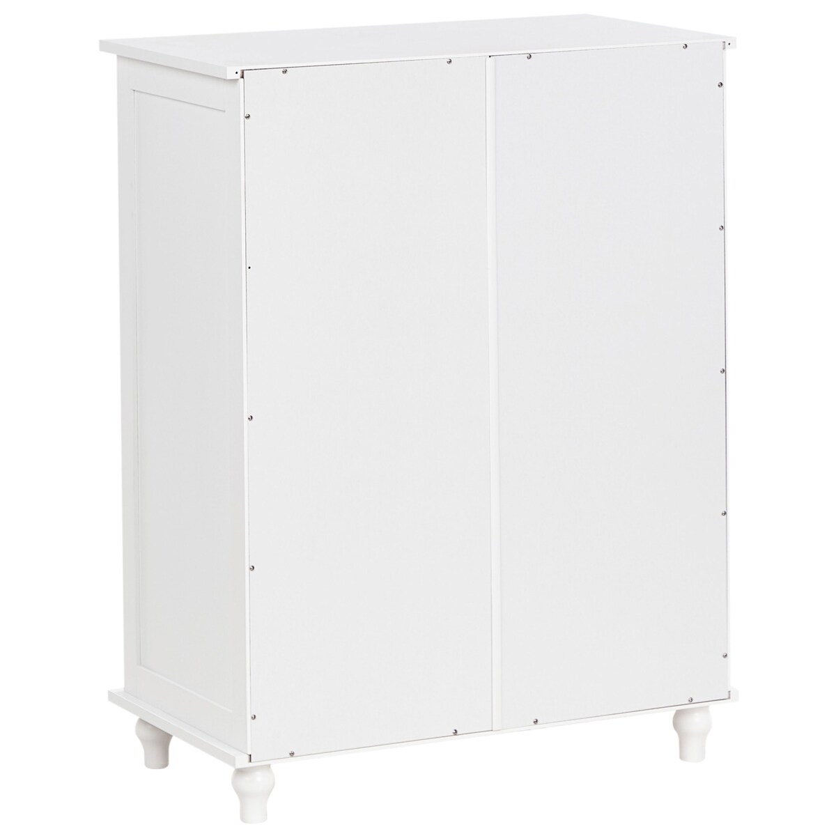 Witryna CARLET Drewno 71 cm 38 cm Biały