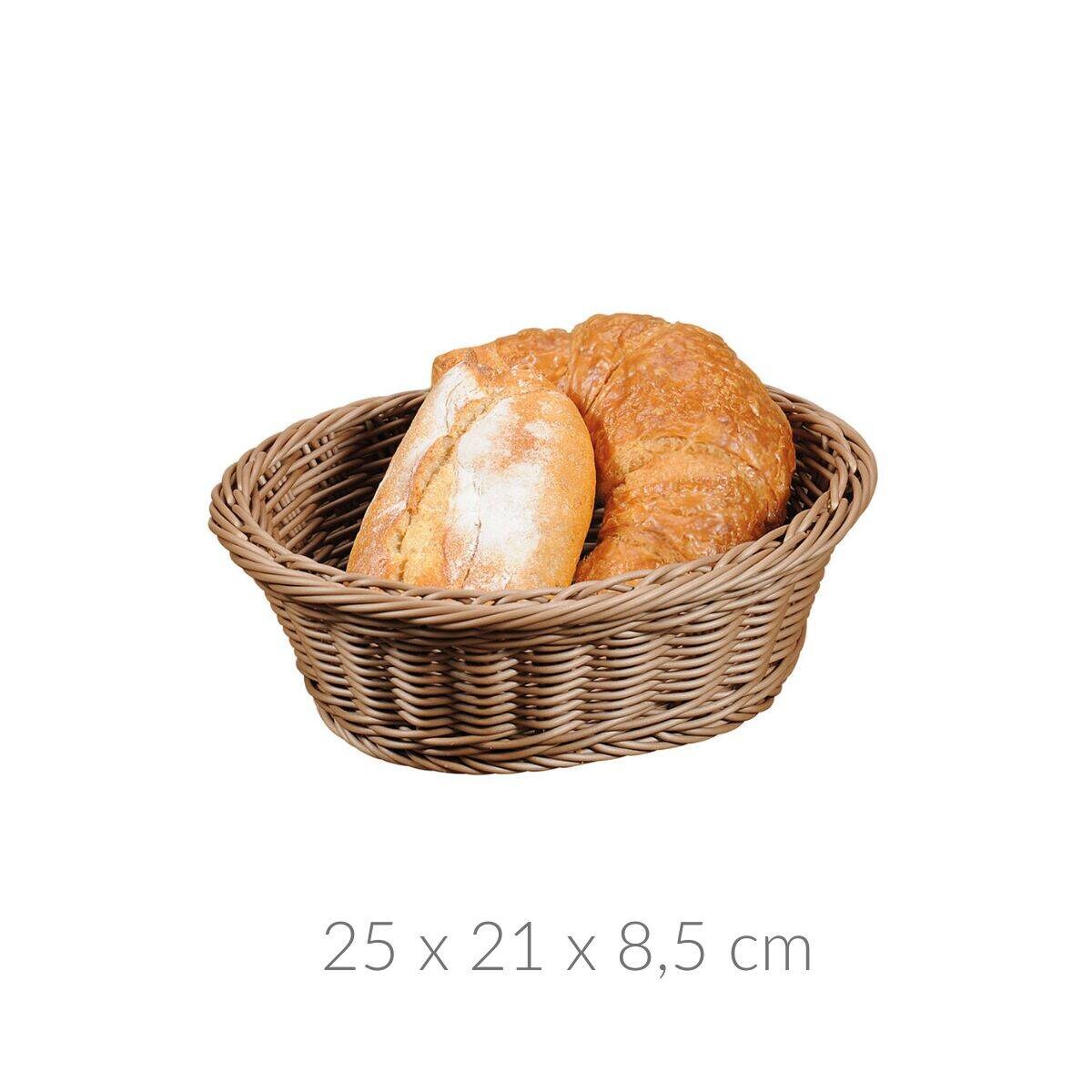 Koszyk na pieczywo, owoce, syntetyczna plecionka, Kesper