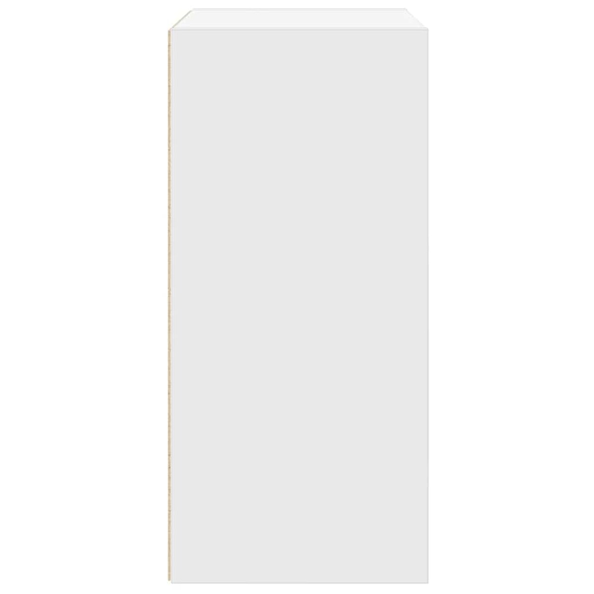 vidaXL Regał, biały, 31x24x52 cm, materiał drewnopochodny