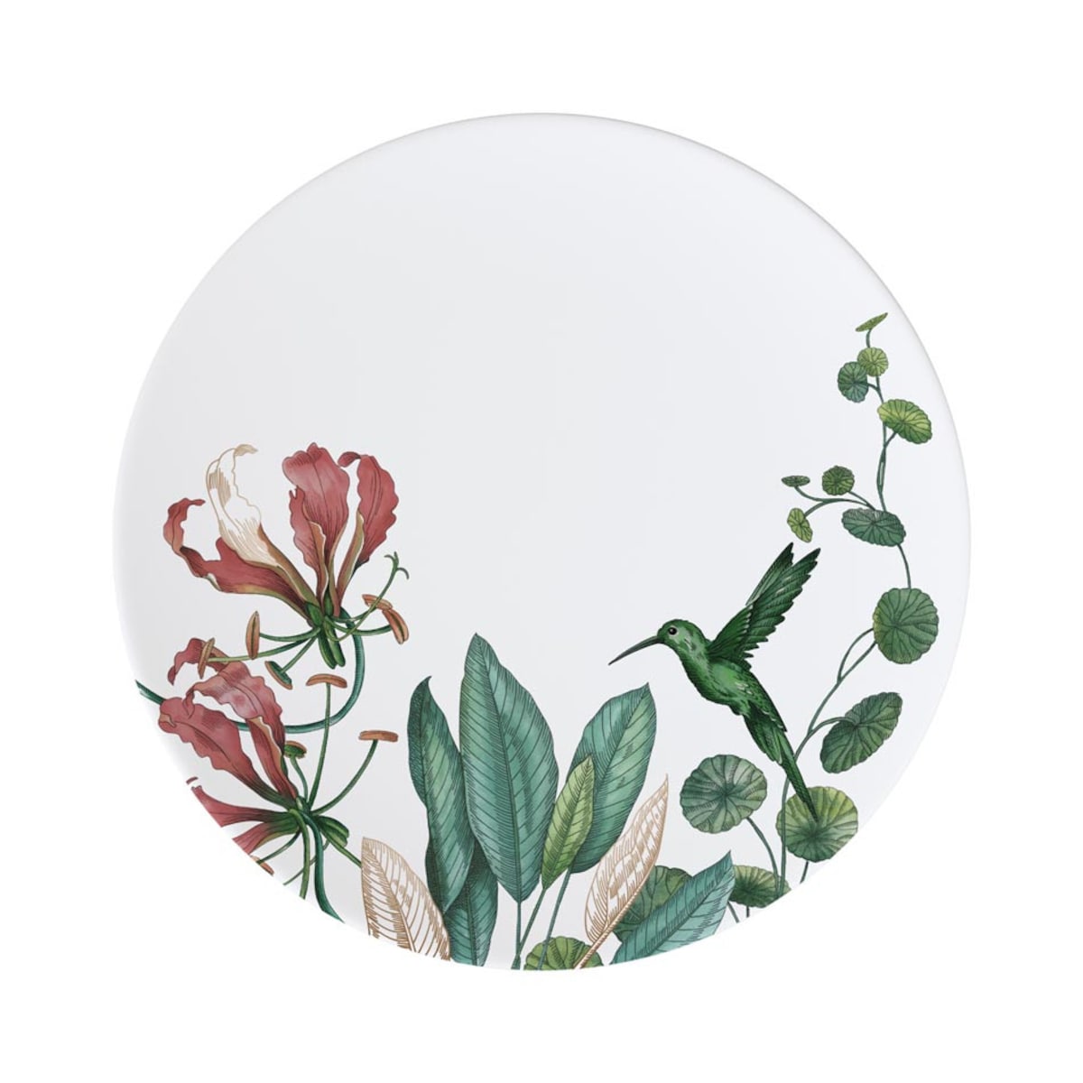 Talerz płaski biały Avarua, 27 cm, Villeroy & Boch