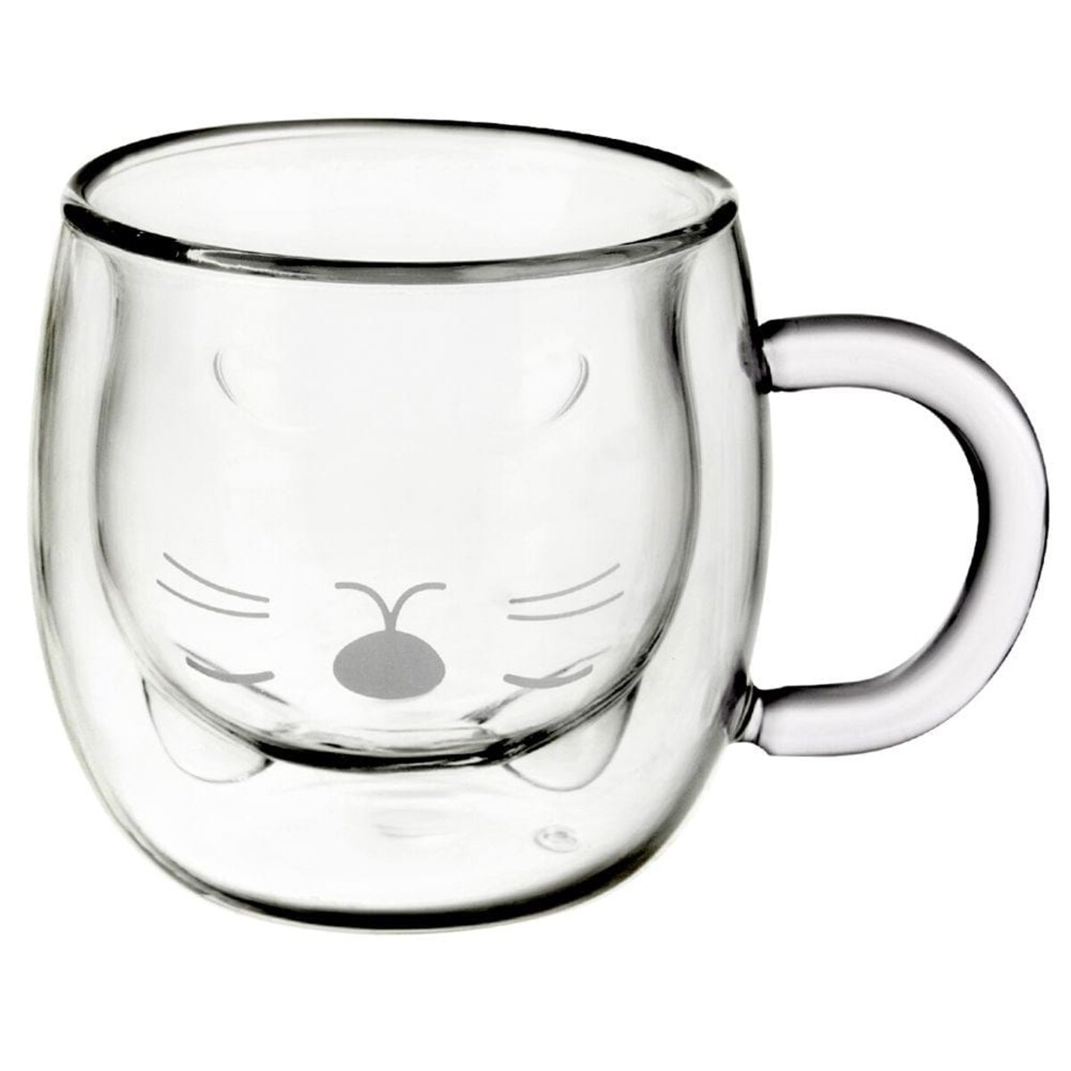 Szklanka Termiczna z Podwójną Ścianką Kotek 270 ml