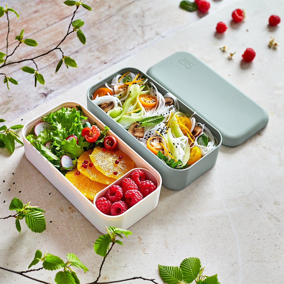 Lunchbox Natural green Bento Original, 1000 ml, Monbento