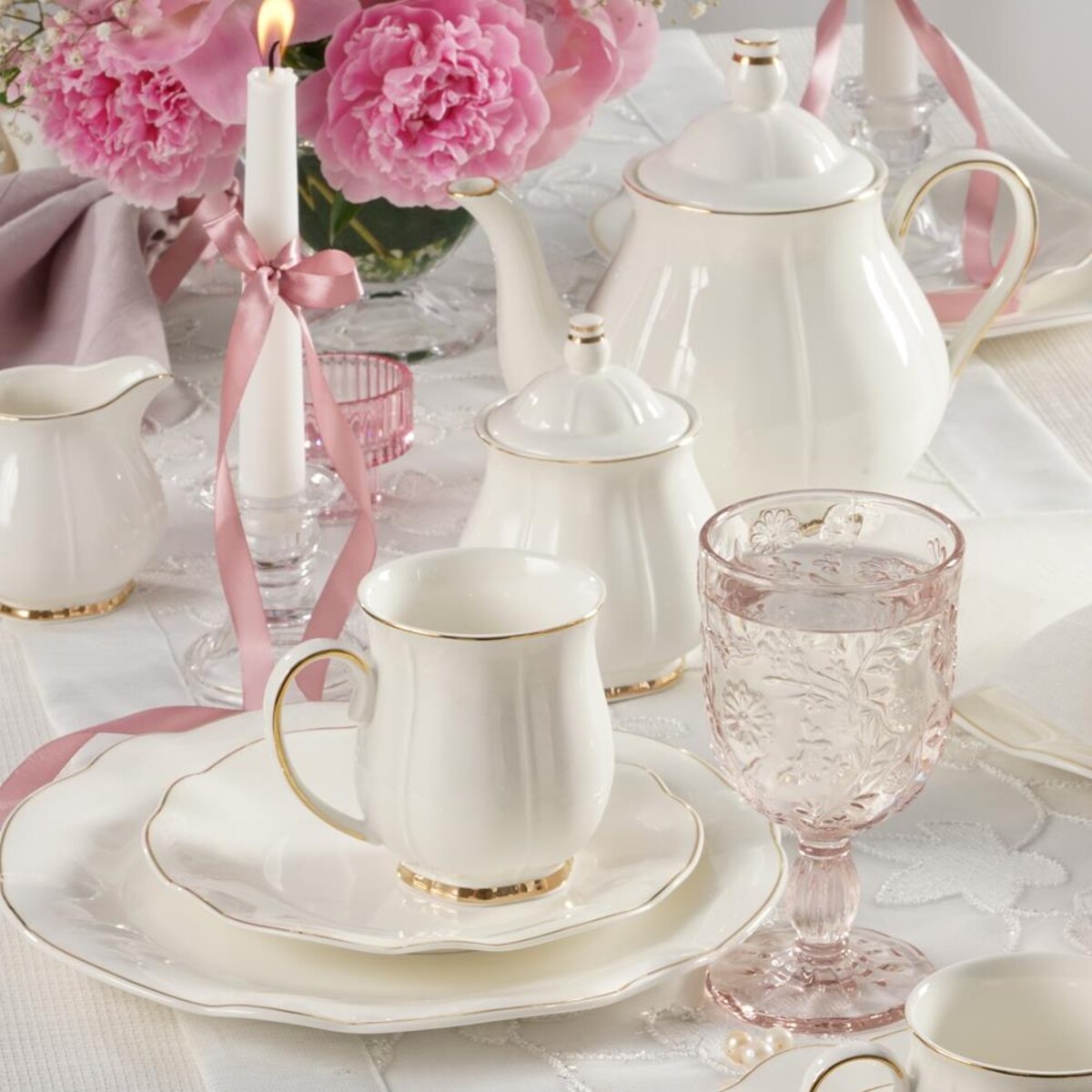 VILLA ITALIA Cukiernica porcelanowa 13,5 cm SANDRINE