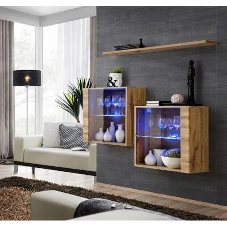 Półka SWITCH PW1 180 cm-grafitowy