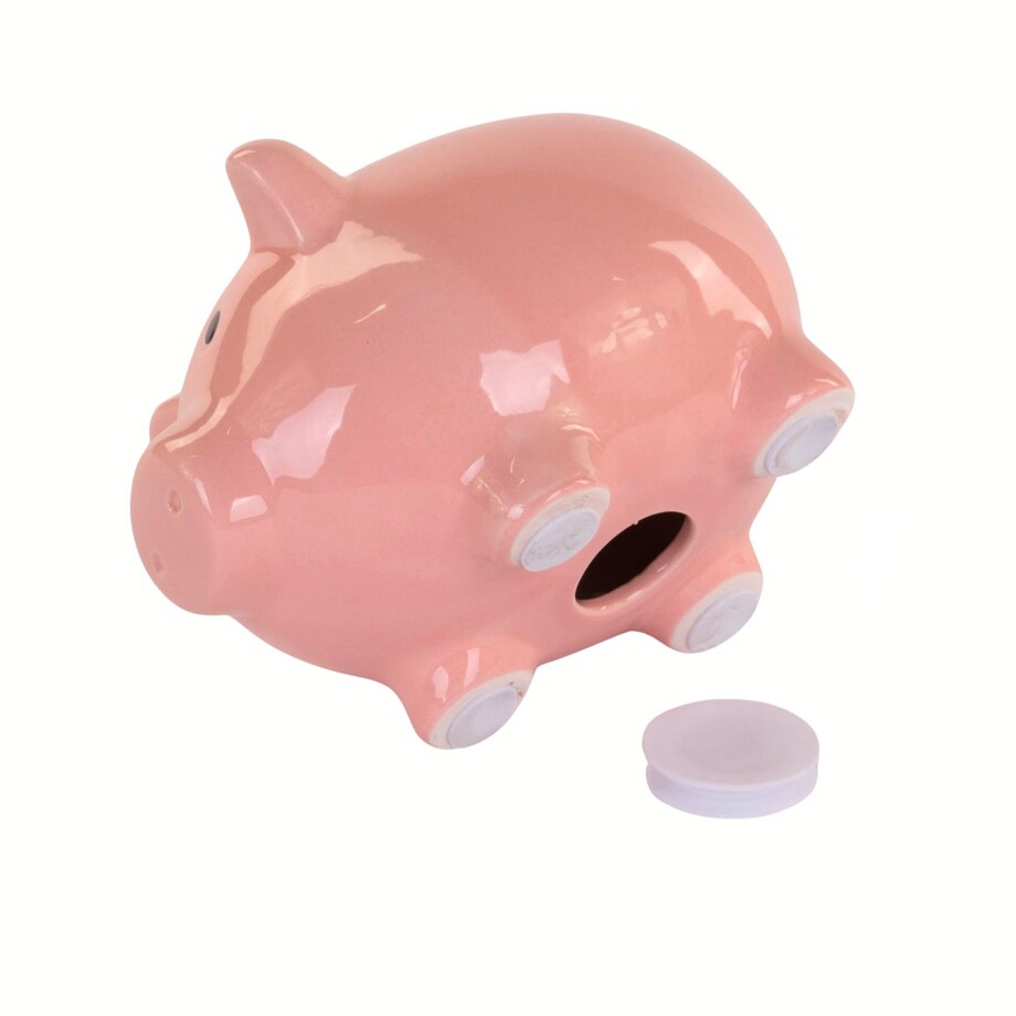 Skarbonka świnka ceramiczna, 18 x 15 x 13 cm