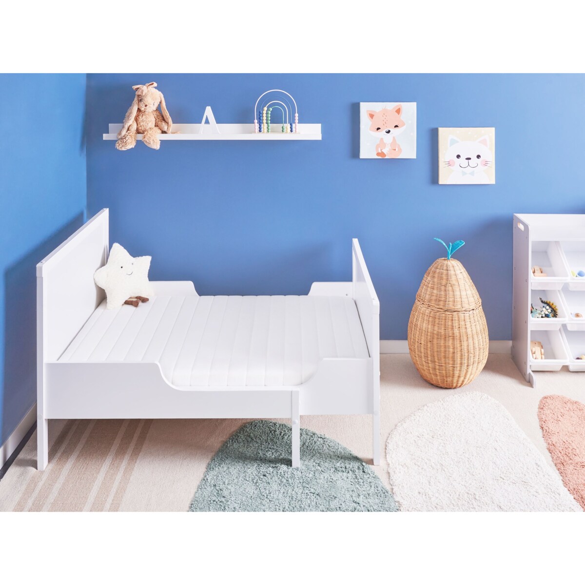 Materac piankowy na łóżko rozsuwane CLEVER GROW H2/3 średnio twardy 90 x 130/160/200 cm