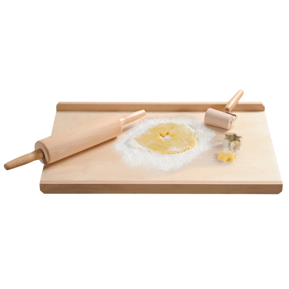 Stolnica kuchenna na blat, deska 2w1 z rantem, 58 x 38 cm, Kesper