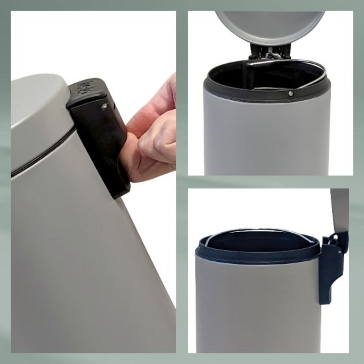 Kosz na śmieci 3 l (morski) Monaco Kela