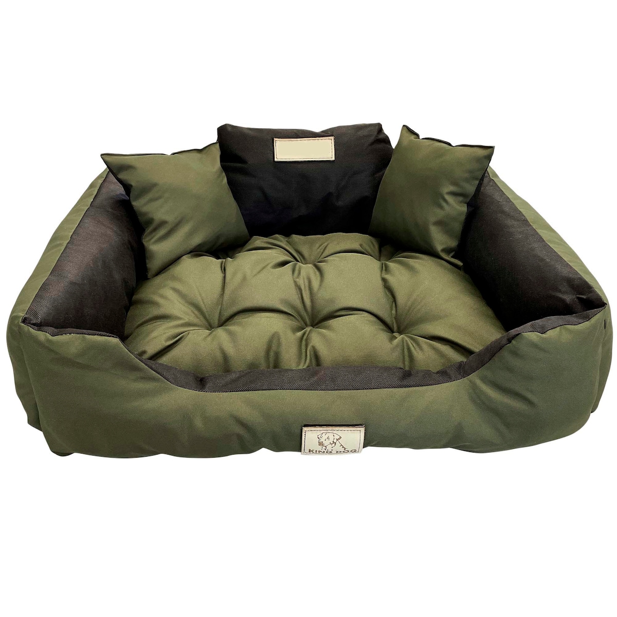 Legowisko Dla Dużego Psa 130X105 Cm Posłanie Kanapa Z Miejscem Na Imię Wodoodporne