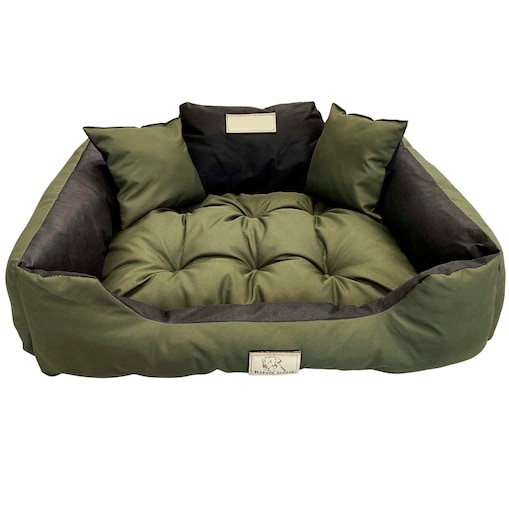 Legowisko Dla Dużego Psa 130X105 Cm Posłanie Kanapa Z Miejscem Na Imię Wodoodporne