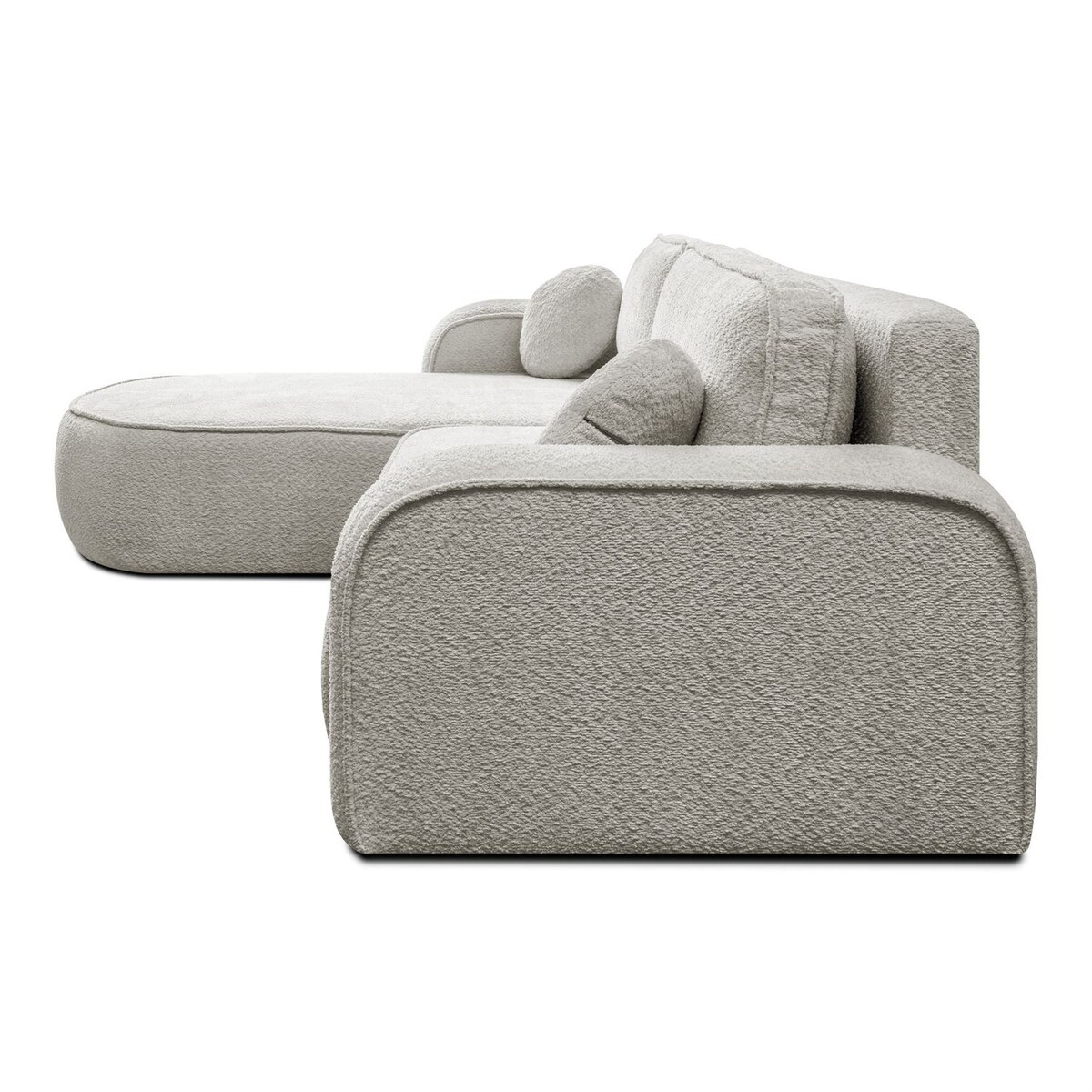 Rozkładany narożnik VENUS II z pojemnikiem na pościel, Coral 65