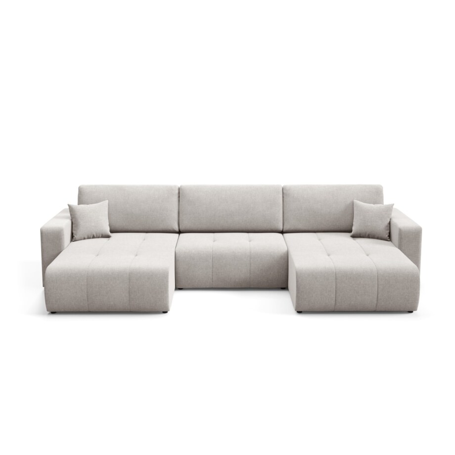 Narożnik MOLINIO U z funkcją spania Kolor: Wind 84