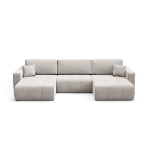 Narożnik MOLINIO U z funkcją spania Kolor: Wind 84