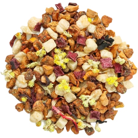 Herbata owocowa CZARNY BEZ Z MELONEM 150g najlepsza sypana napar czarny bez