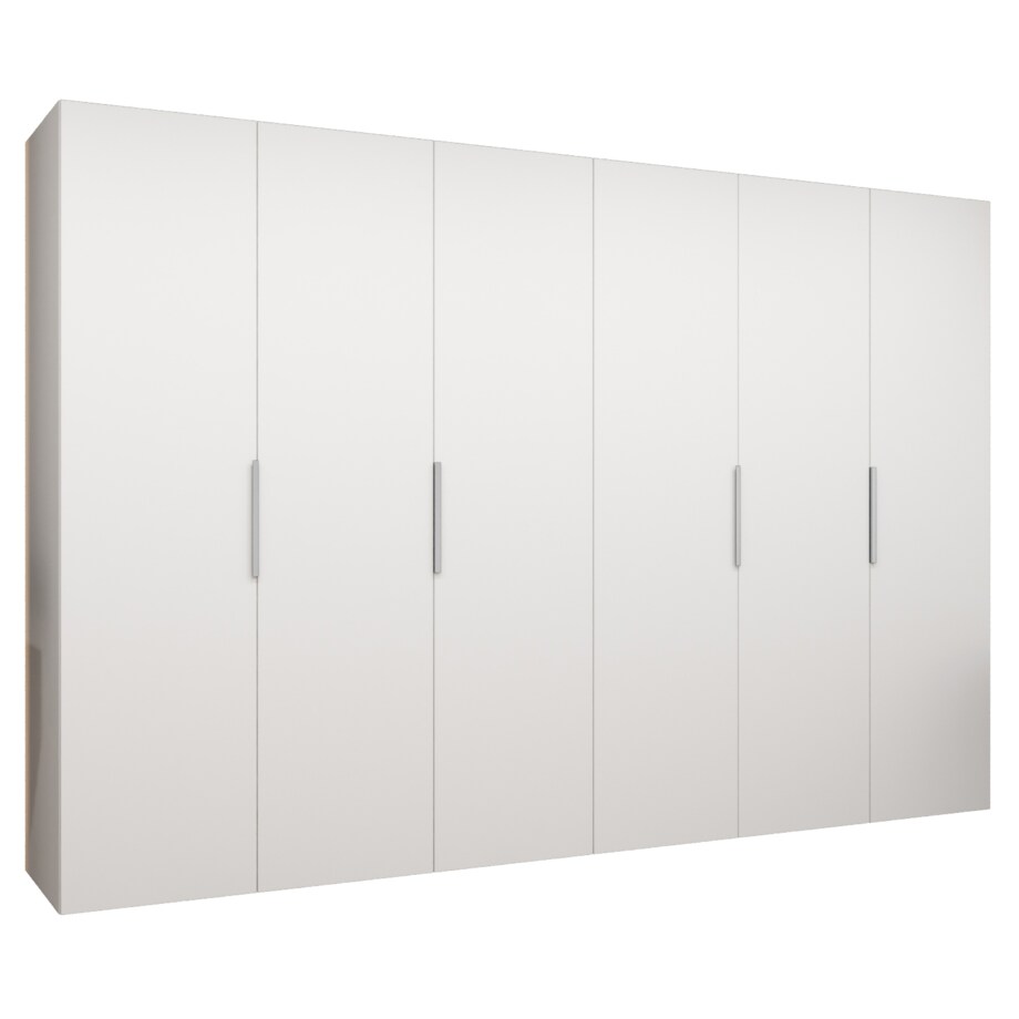 Szafa uchylna otwierana MARBELLA 1 300 wys. 202 cm Biały + u. Kaszmir