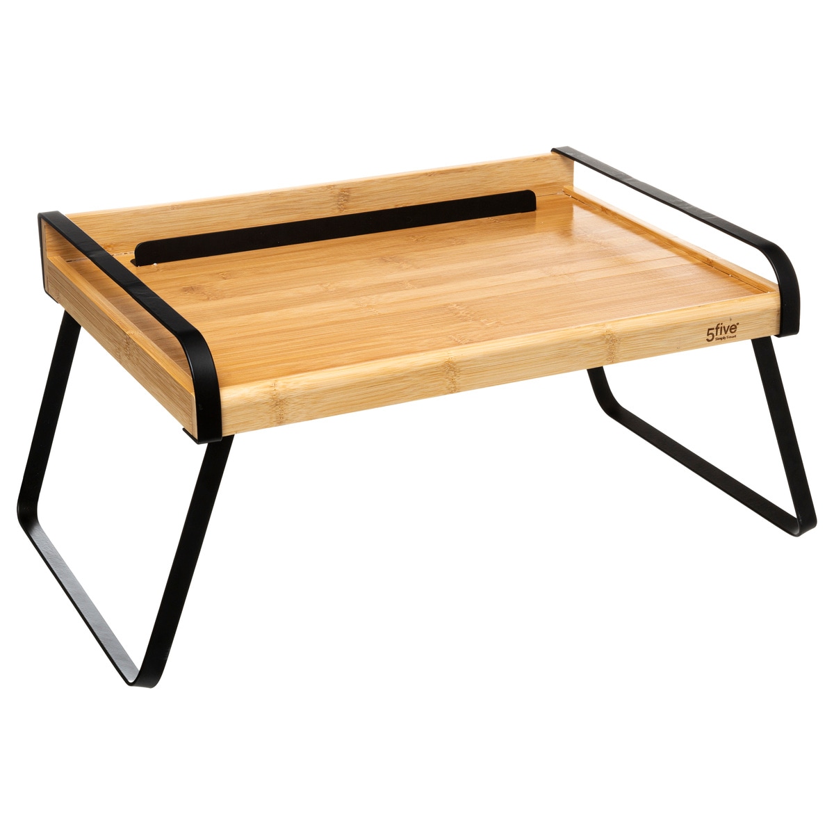 Taca śniadaniowa NERA z nóżkami, 51 x 38 cm, bambusowa