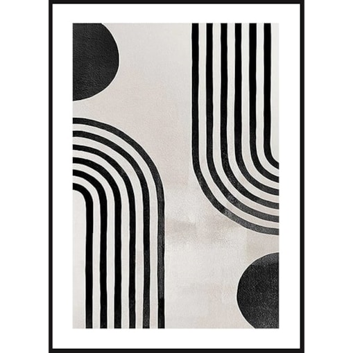 Poster Story, Plakat - Czarny Łuk No2, wymiary 42 x 60 cm