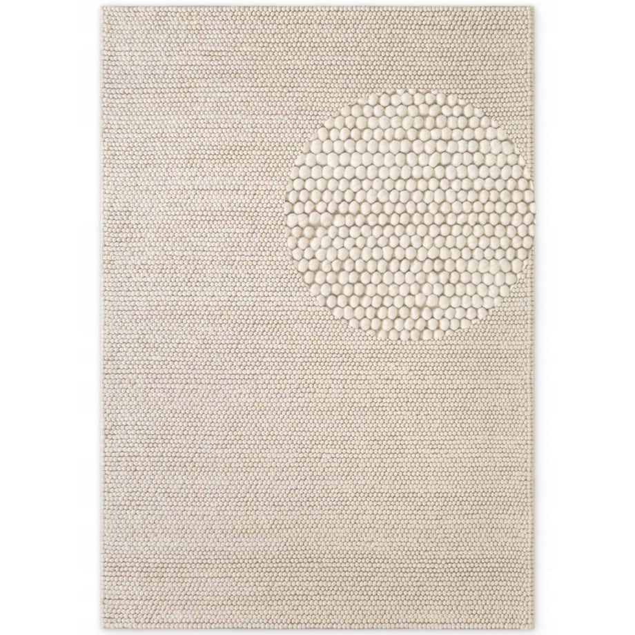Dywan wełniany do salonu 120x170cm, Richmond Premium Ted Baker kremowy