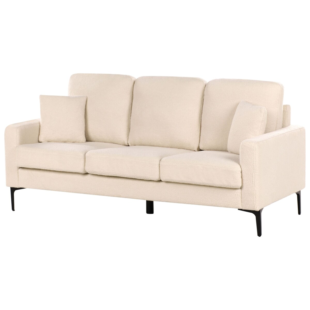 Sofa 3-osobowa boucle złamana biel GAVLE