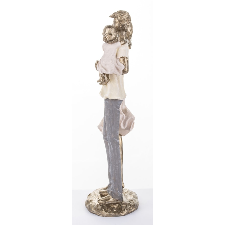 Dekoracja - Figurka młodzi rodzice 26x14x8 cm