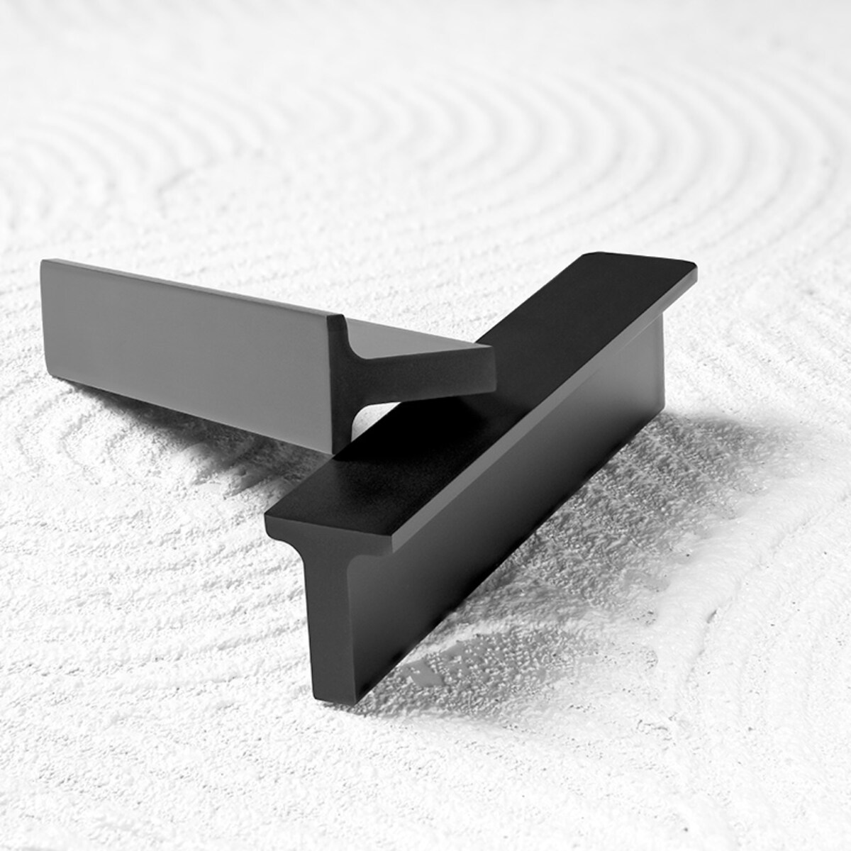 Uchwyt do mebli szafek szuflad meblowy czarny 100 mm