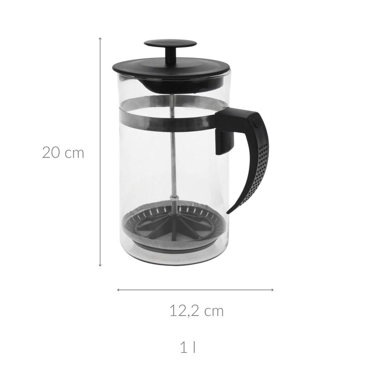 Zaparzacz do kawy/herbaty, tłokowy, 1L