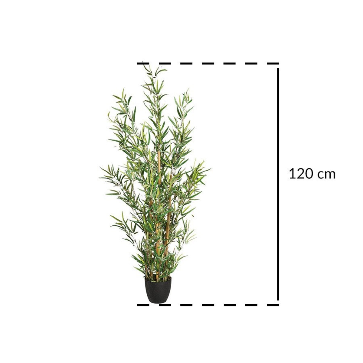 Sztuczne kwiaty - bambus w doniczce, 120 cm