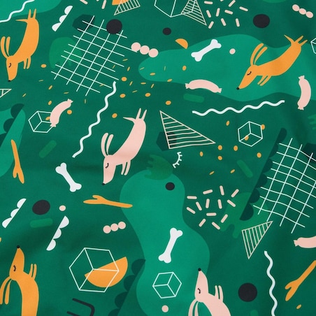 Kanapa ortopedyczna "Psy na jawie" - Rozmiar: S