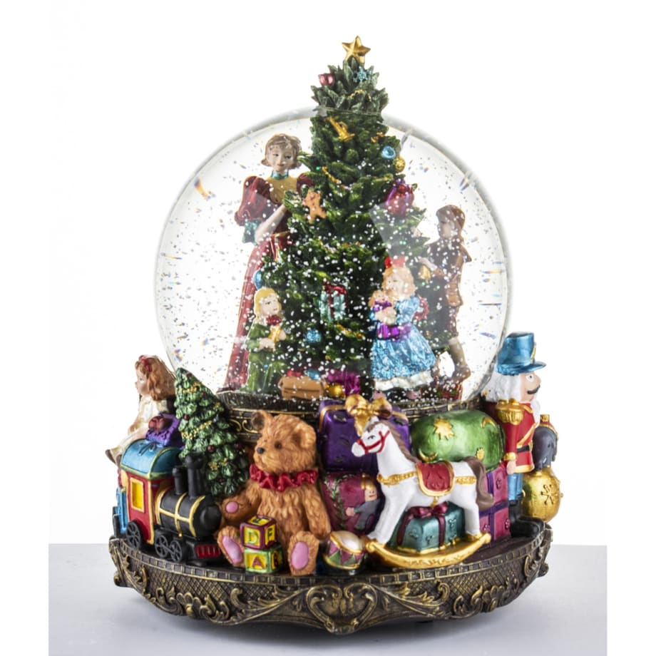 Kula śnieżna z pozytywką LED 24x19x19 cm PALLA DI VETRO