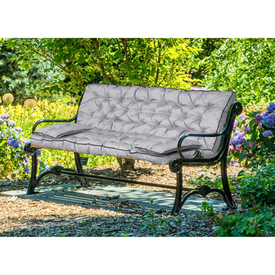 Poduszka Ogrodowa Zestaw Na Ławkę Huśtawkę 180X60X50 Cm + 2 Poduszki