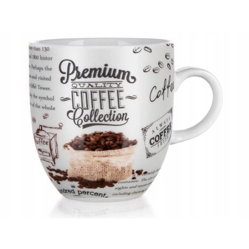 2x FILIŻANKA KUBEK 280 ml na kawę napoje ceramika