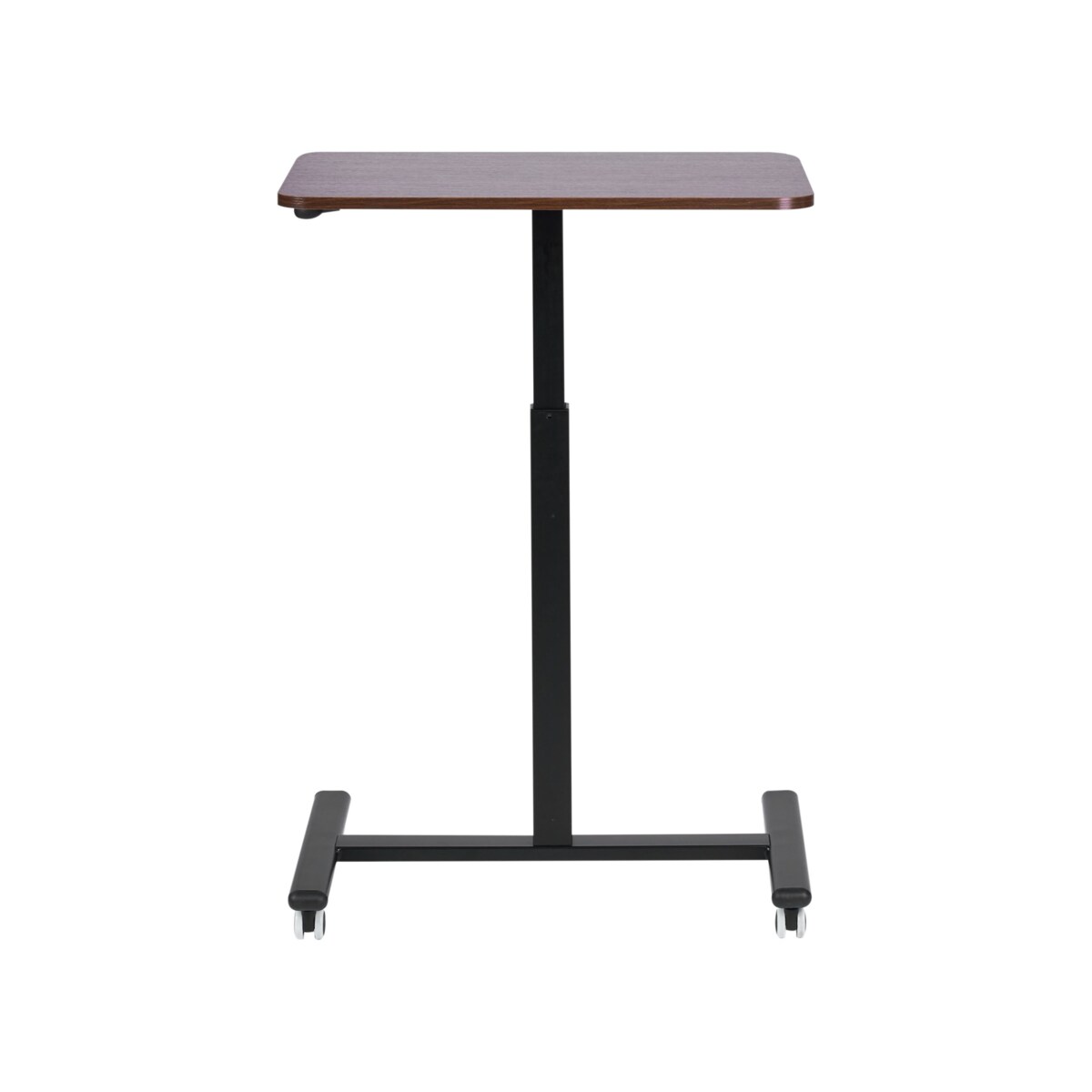 Regulowany stolik pod laptopa 65 x 48 cm ciemne drewno ACADEMIA