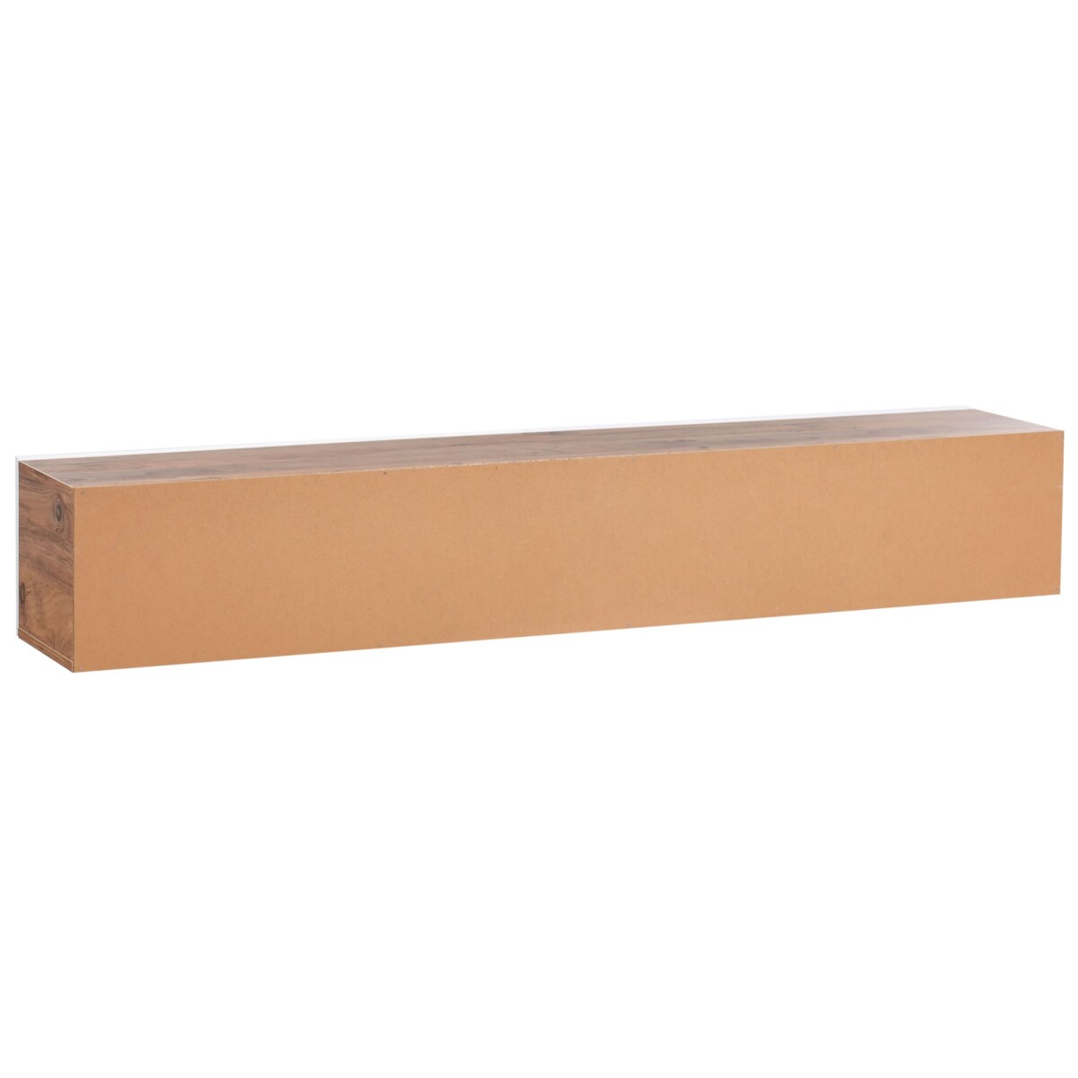 Wisząca szafka RTV GLADSTONE Brązowy/ biały