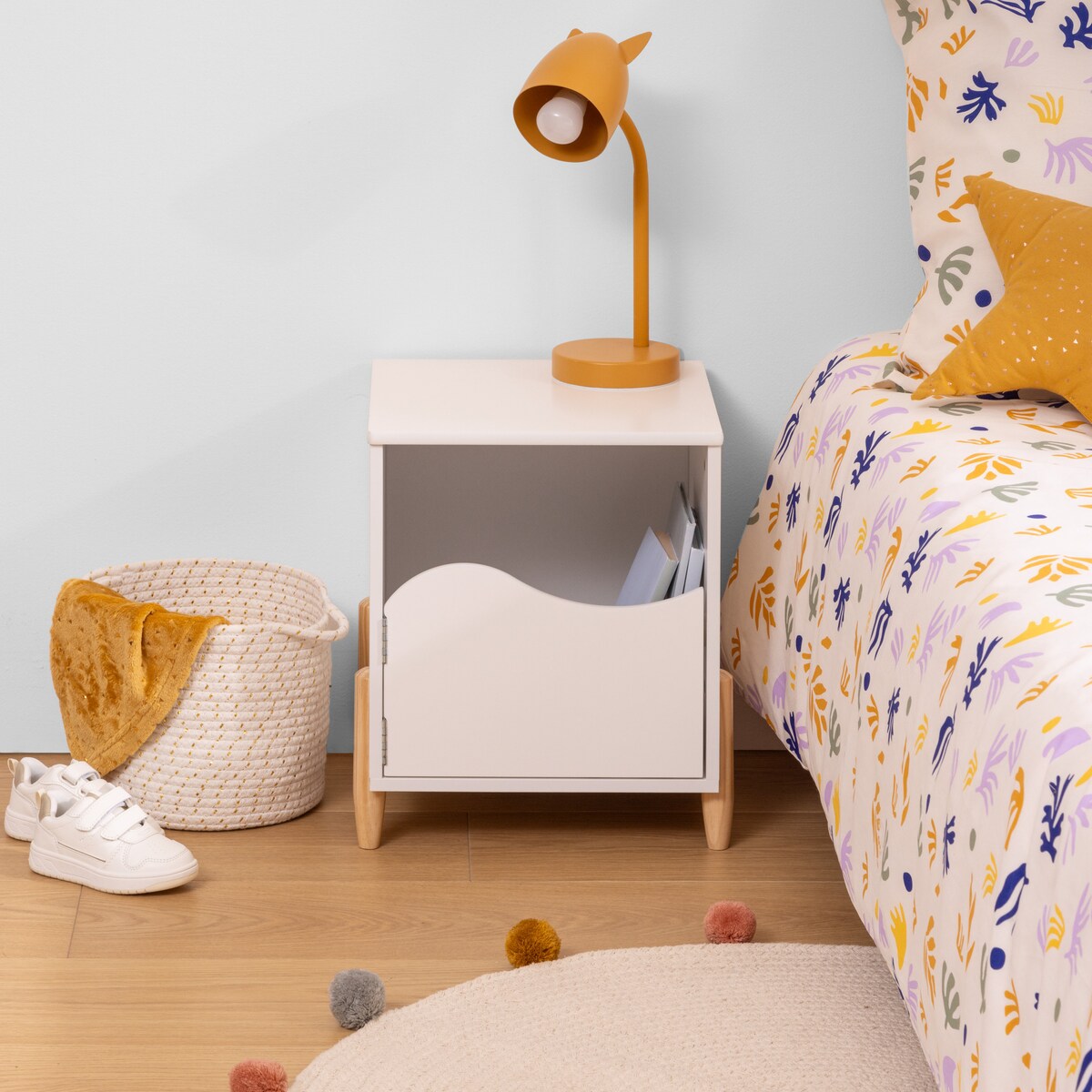Szafka nocna dla dziecka FJELLA, 35,5 x 40 x 33 cm