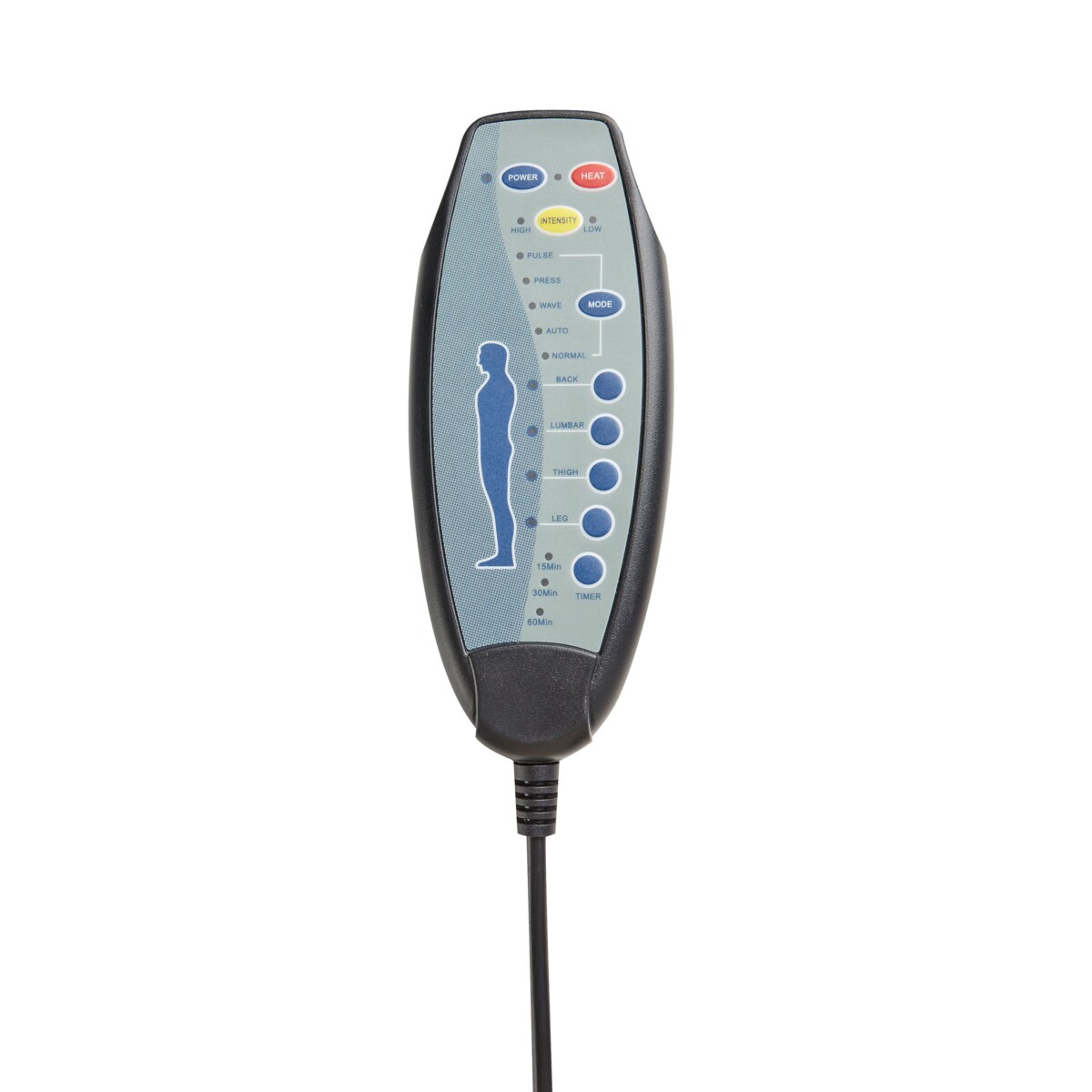 Fotel z elektryczną funkcją relaksu ekoskóra kremowy GLORIE