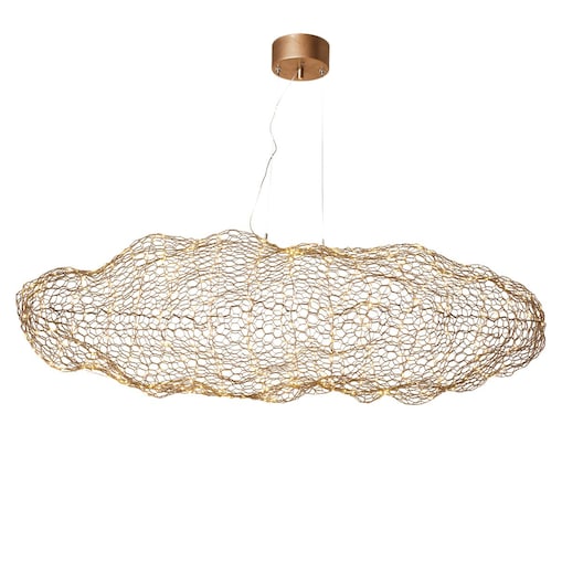 Lampa wisząca Hayden 4201260-6501 By Rydens LED 20W 2700K chmurka złota