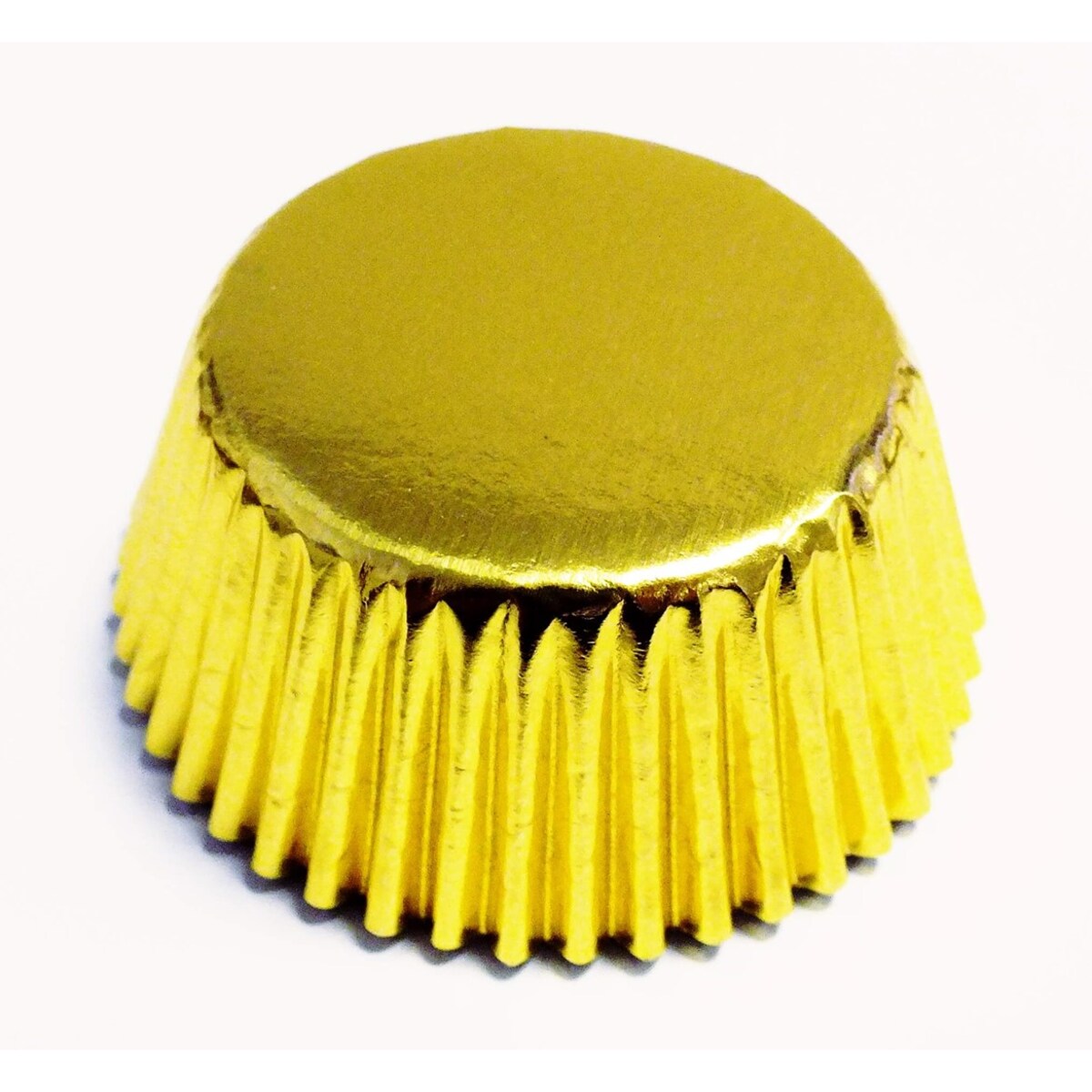 PME Metaliczne mini papilotki na muffinki (45 sztuk) złoty